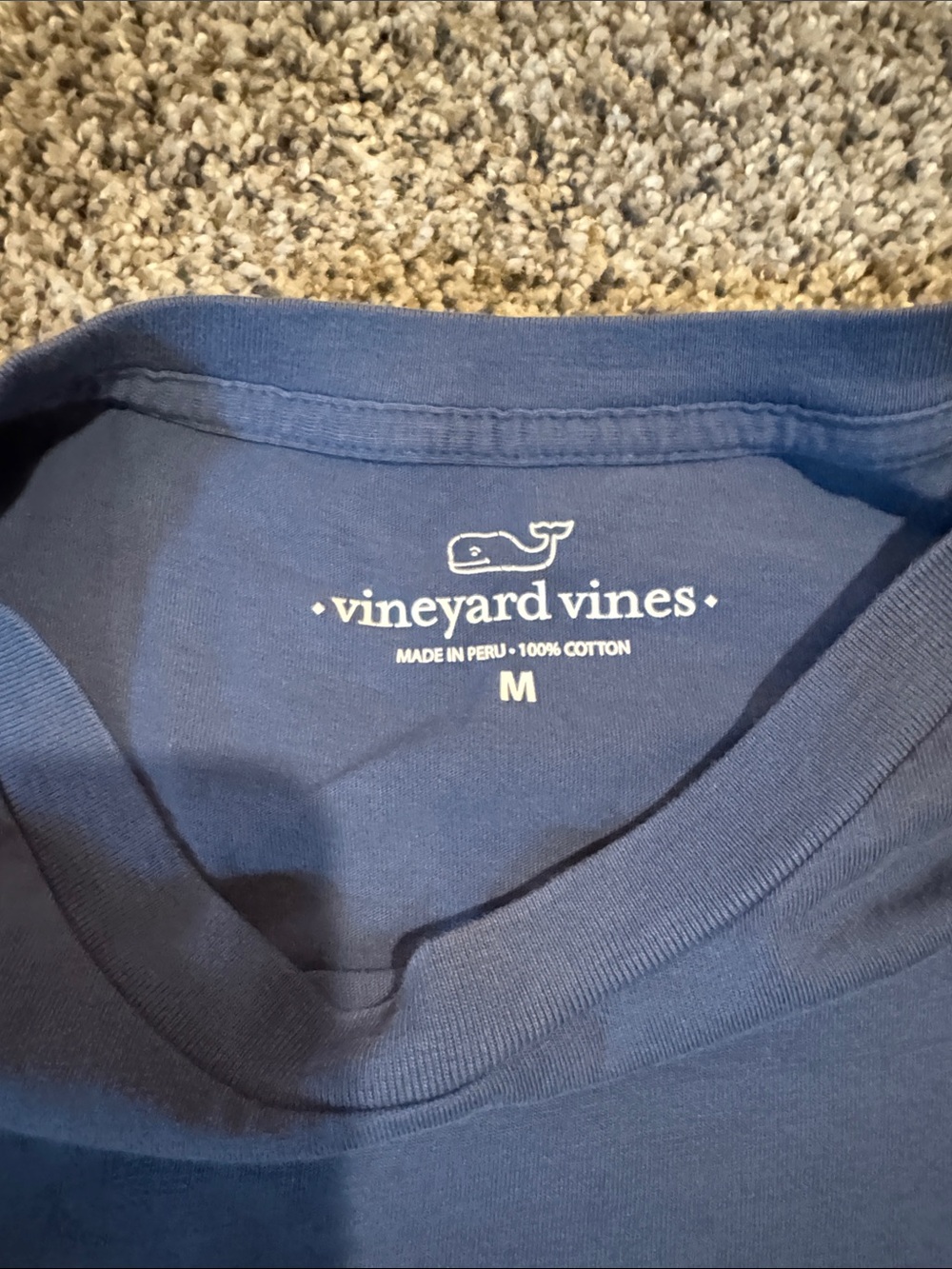 Vineyard Vines Navy Blue Coastal Graphic Tee - Picture 3 of 3